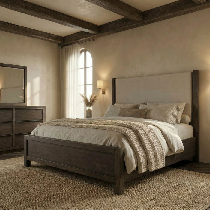 Stillwater Uph Bed, Dresser & Mirror image