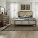 Americana Farmhouse Queen Shelter Bed, Dresser & Mirror image