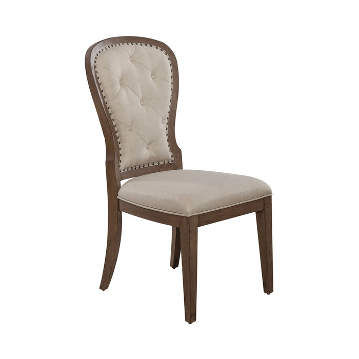 Americana Farmhouse Optional 6 Piece Leg Table Set