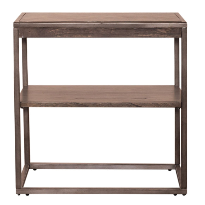 Jamestown Chair Side Table in Brown