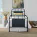 Vintage Series Twin Metal Bed in Navy image