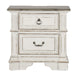 Abbey Park King California Panel Bed, Dresser & Mirror, Night Stand image