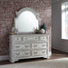 Magnolia Manor Panel Bed, Dresser & Mirror image
