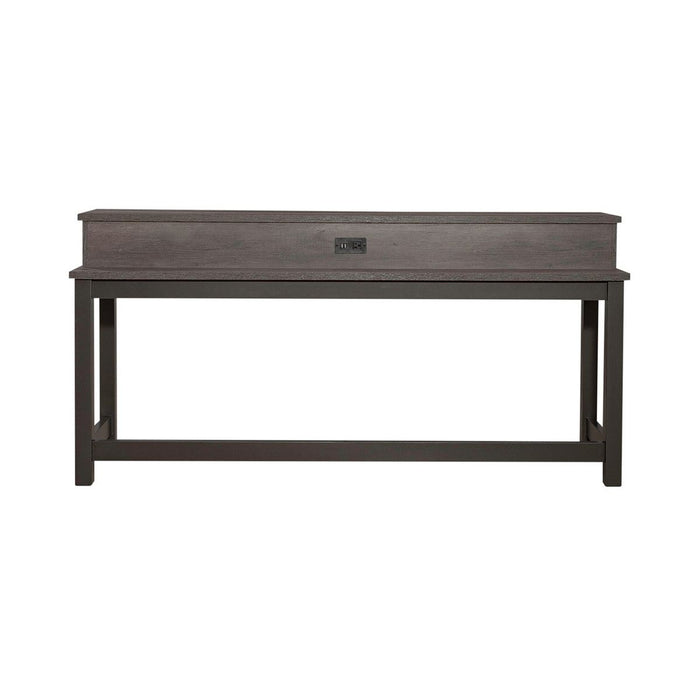 Liberty Furniture Tanners Creek Console Bar Table in Gray image