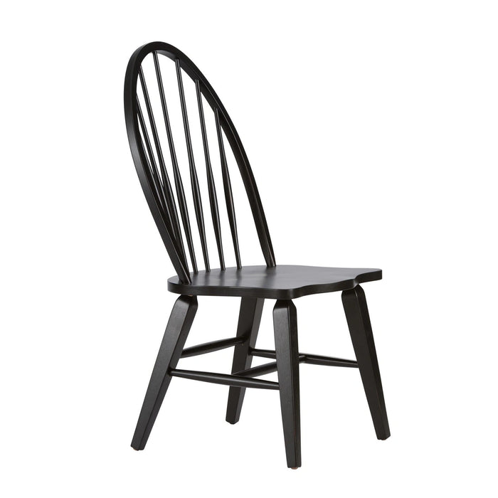 Hearthstone Ridge Windsor Back Side Chair - Black image