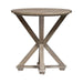 Parkland Falls End Table in Weathered Taupe image