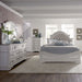 Magnolia Manor King Uph Bed, Dresser & Mirror, Chest image
