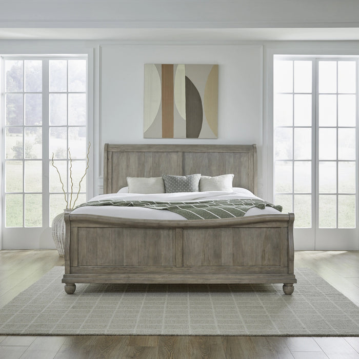 Rustic Traditions King California Sleigh Bed image