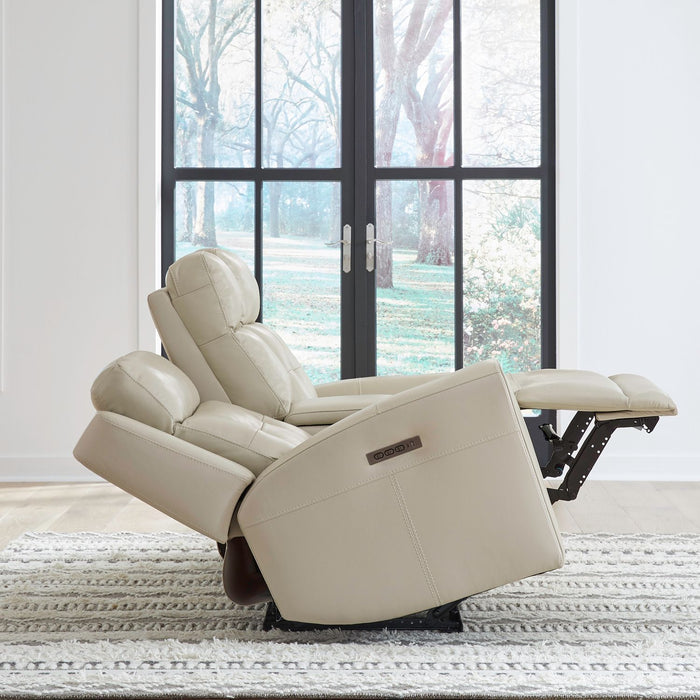 Carrington Loveseat w/Console P3 & ZG in Baja Stone