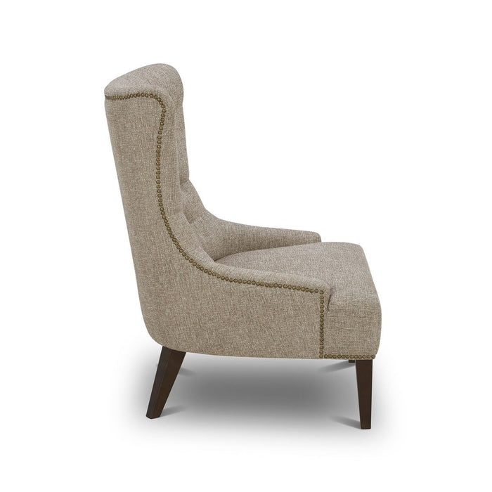 Liberty Furniture Garrison Upholstered Accent Chair in Cocoa