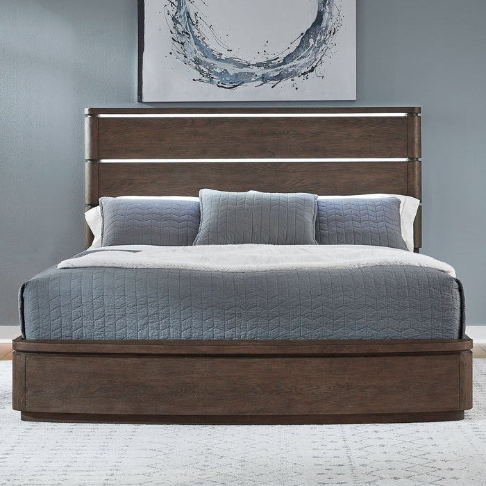 Cascade Falls King Panel Bed image