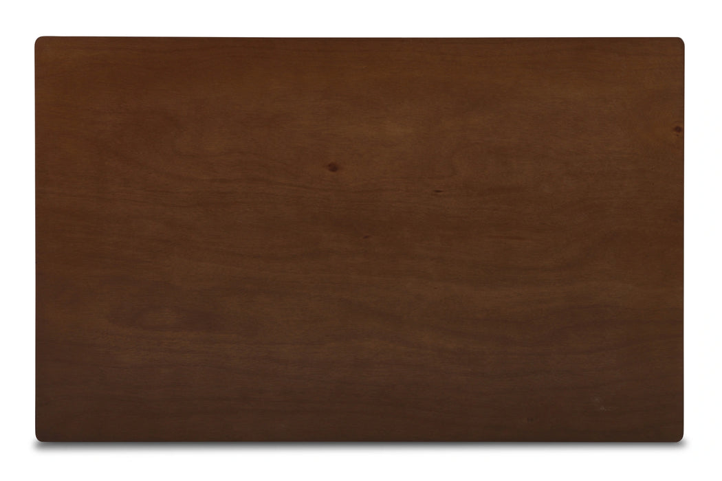 Morocco 47" Rectangle Dining Table-Walnut Brown