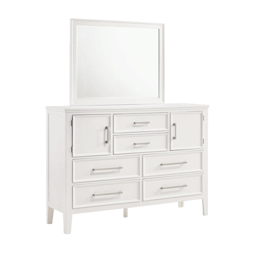 Andover Mirror-White