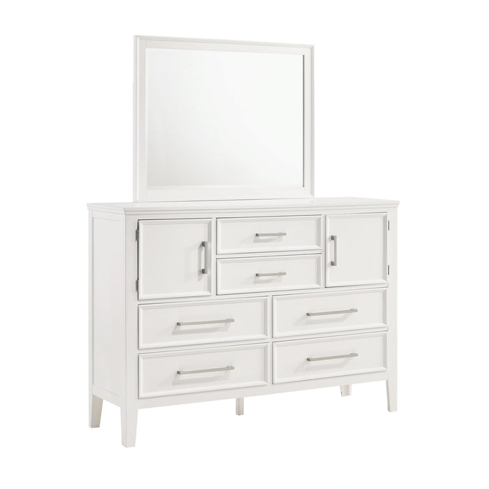 Andover Mirror-White