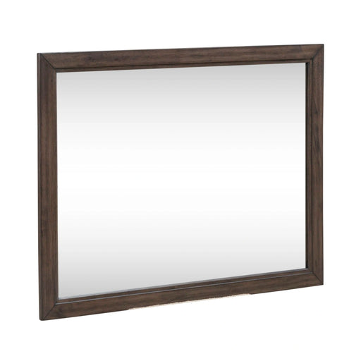 Modern Edge Landscape Mirror in Caffe image