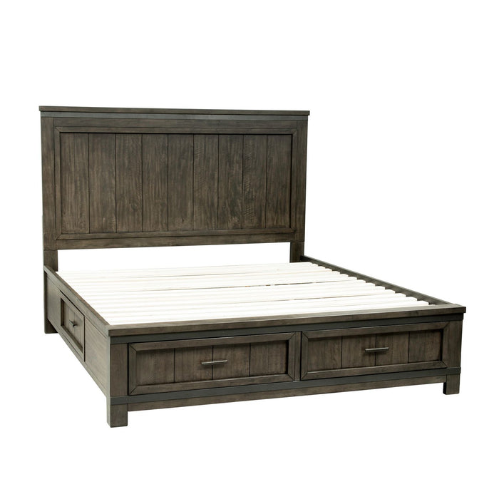 Thornwood Hills King Two Sided Storage Bed