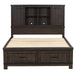 Thornwood Hills Bookcase Bed, Dresser & Mirror, Chest, Night Stand image