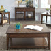 Lake House Square Lamp Table image
