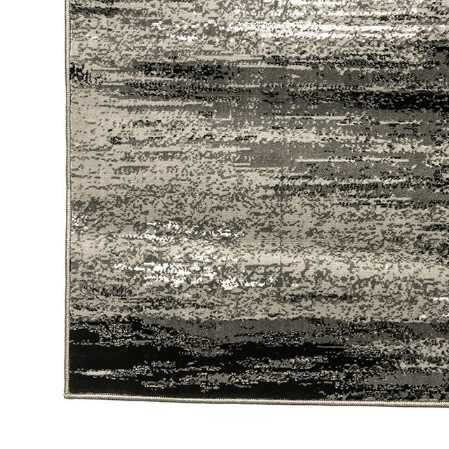 Sivas Gray/Black 5' X 8' Area Rug
