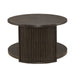 City View Oval Cocktail Table in Coffee Bean image