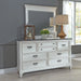 Allyson Park Panel Bed, Dresser & Mirror image