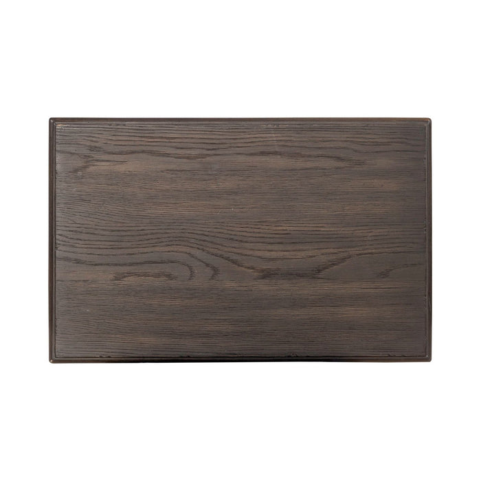 Mill Creek Chair Side Table in Peppercorn