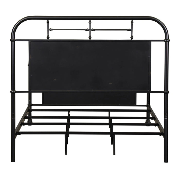 Vintage Series Metal Bed in Black image