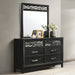 Obsidian Mirror-Black