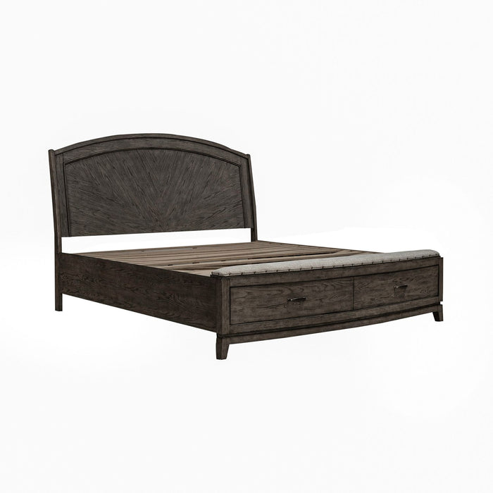 Avalon Queen Panel Storage Bed