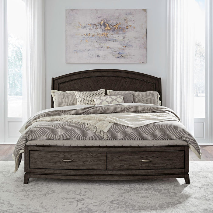 Avalon Queen Panel Storage Bed image