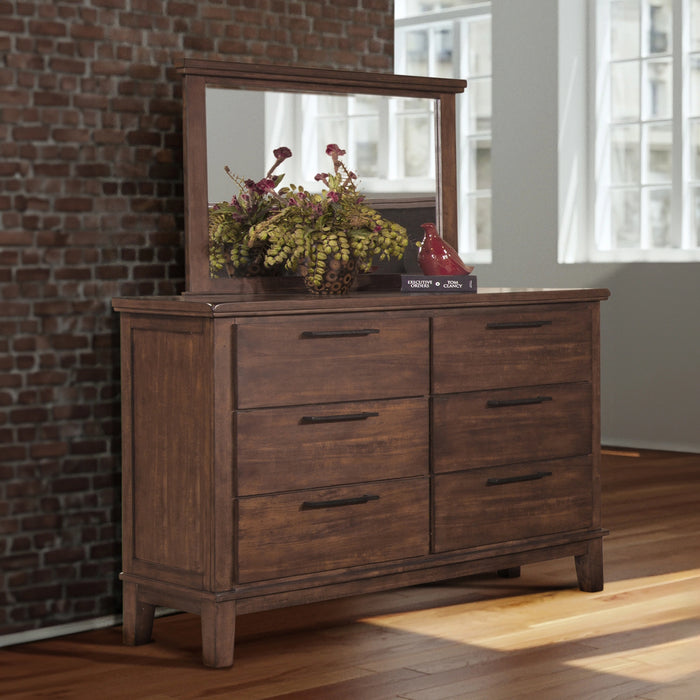Cagney Mirror-Chestnut