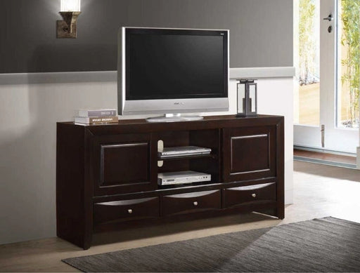 Crown Mark Emily Nightstand in Dark Cherry image