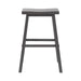 Creations 24 Inch Sawhorse Counter Stool- Gray image
