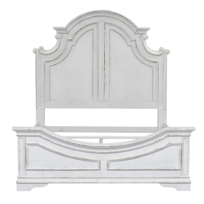 Magnolia Manor King California Panel Bed, Dresser & Mirror, Chest, Night Stand image
