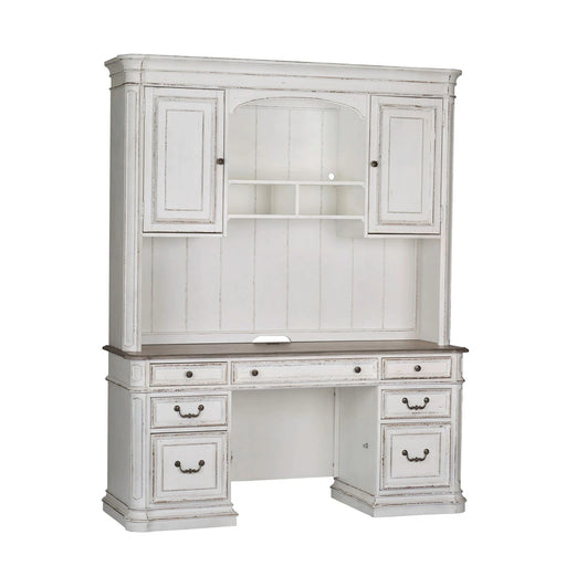 Magnolia Manor Credenza & Hutch image
