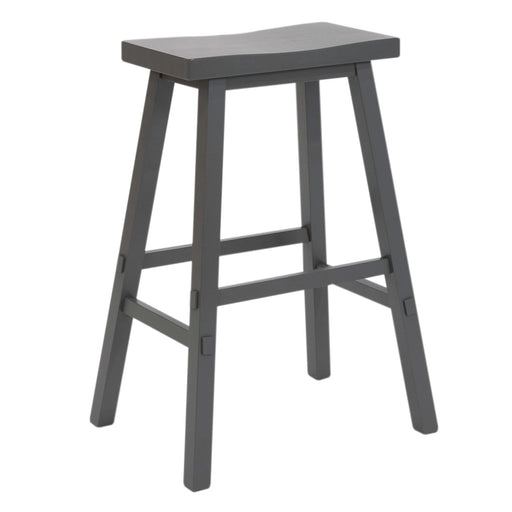 Creations 30 Inch Sawhorse Stool- Gray image