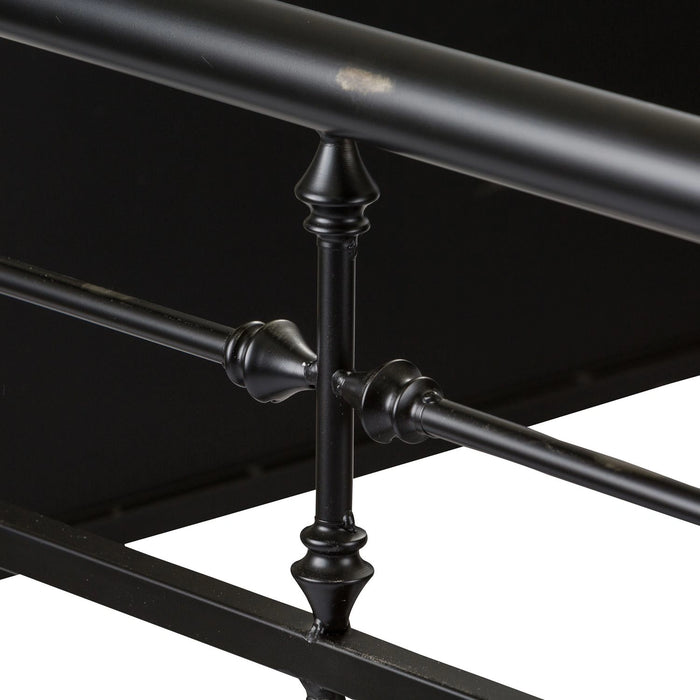 Vintage Series Metal Bed in Black image