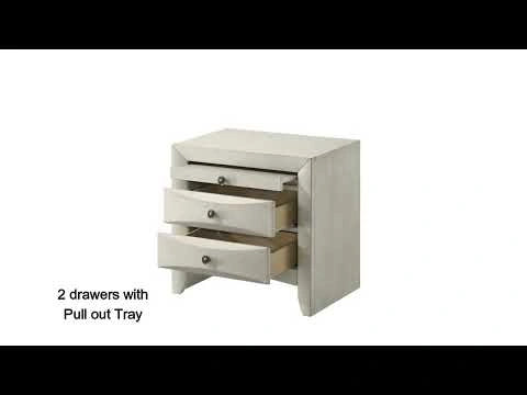 EK Bed w/Storage & LED