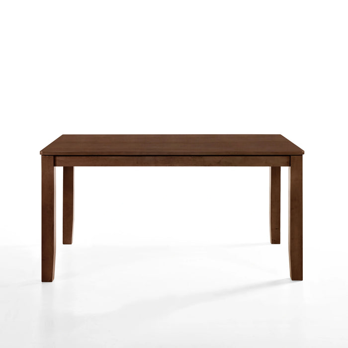 Pascal 59" Rectangle Dining Table-Walnut