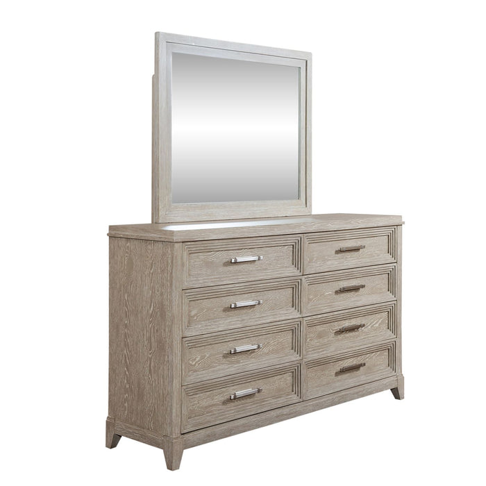 Belmar King Uph Bed, Dresser & Mirror, Chest, Night Stand
