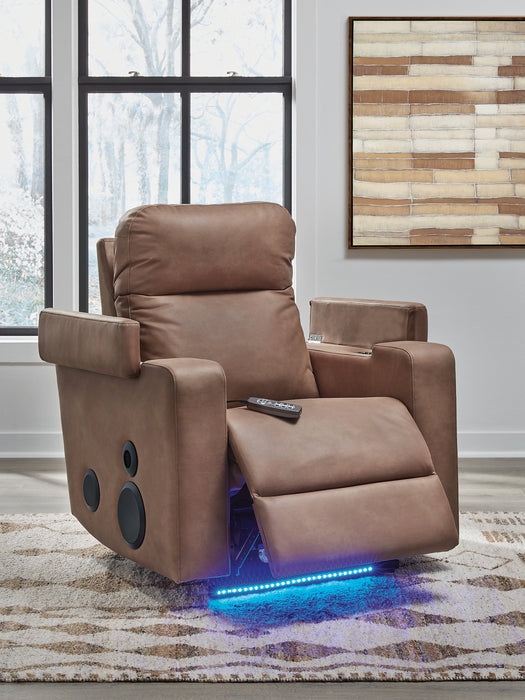 Lorrenton Power Glider Recliner with Audio System - KC Furniture Outlet (Bakersfield,CA)