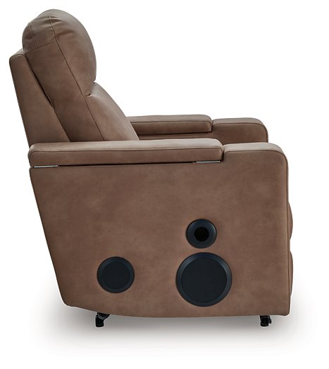 Lorrenton Power Glider Recliner with Audio System - KC Furniture Outlet (Bakersfield,CA)