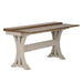 Farmhouse Reimagined Flip Lid Sofa Table in Antique White image