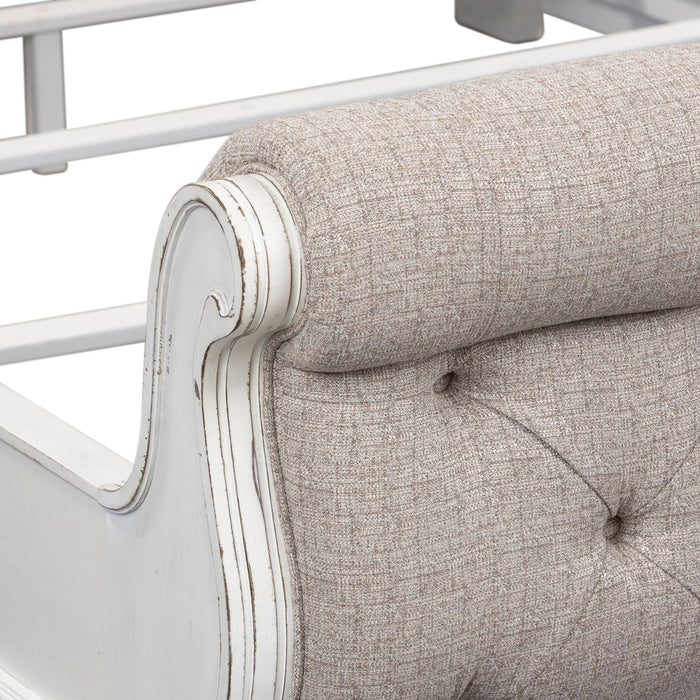 Magnolia Manor King California Upholstered Sleigh Bed image