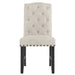 Daphne 5 Pc Natural 60" Dining Set W/Natural Chairs