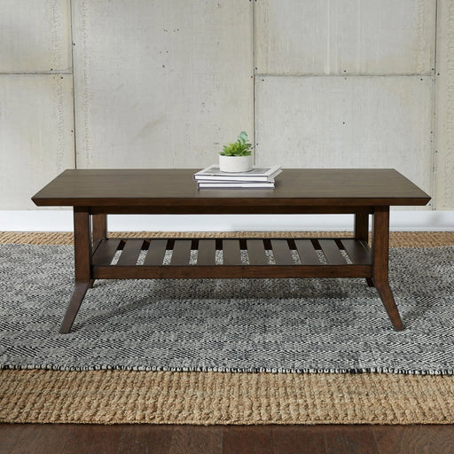 Ventura Blvd Rectangular Cocktail Table in Bronze image