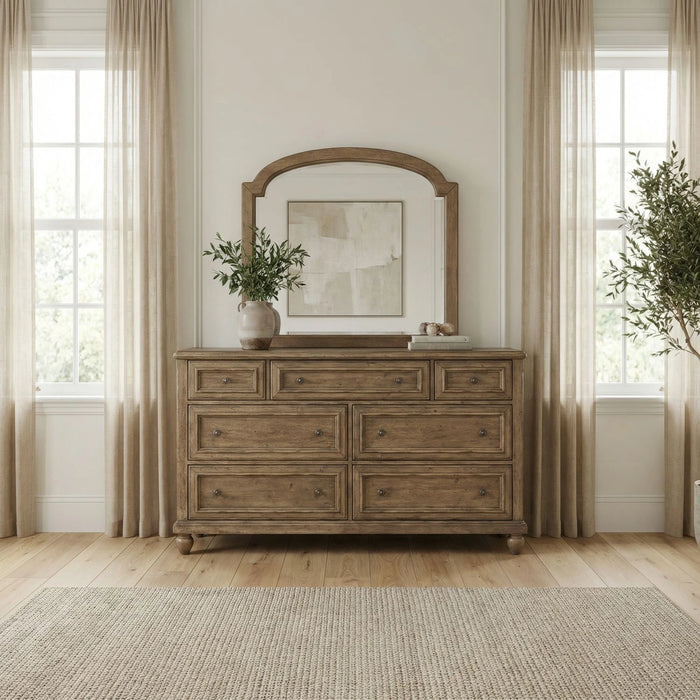 Homestead Haven Dresser & Mirror image