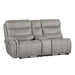 Kamari Laf Console Loveseat W/Dual Pwr Hr & Fr-Gray