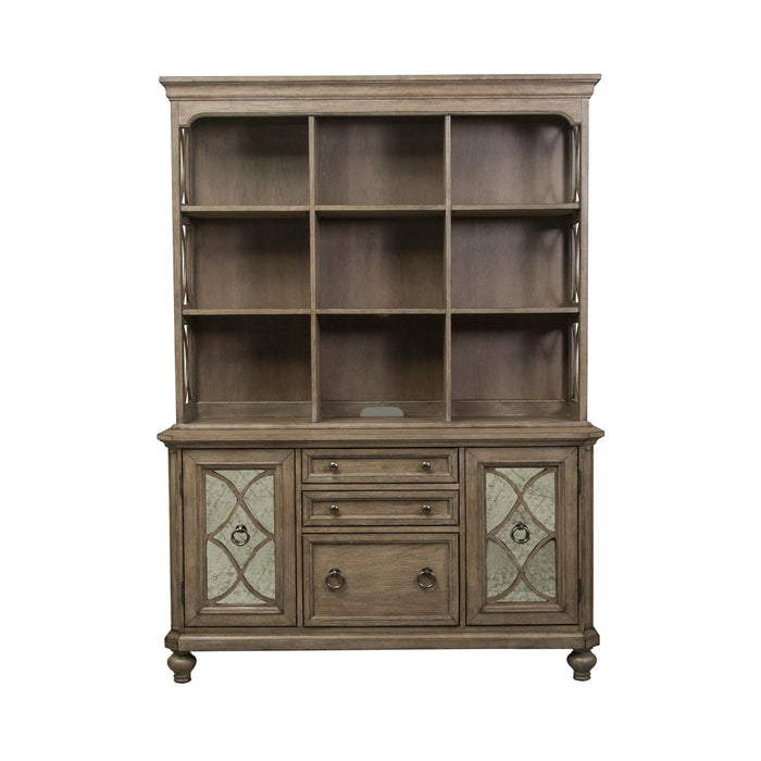 Simply Elegant Credenza & Hutch Set image