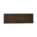 Magnolia Manor Hall Console in Antique White & Weathered Bark EST SHIP TIME APPX 4 WEEKS image